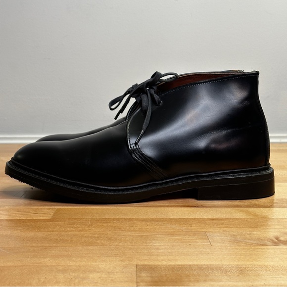 Red Wing Postman Chukka Genuine Leather Black Boots Size US 10.5 Men Authentic - Picture 4 of 8